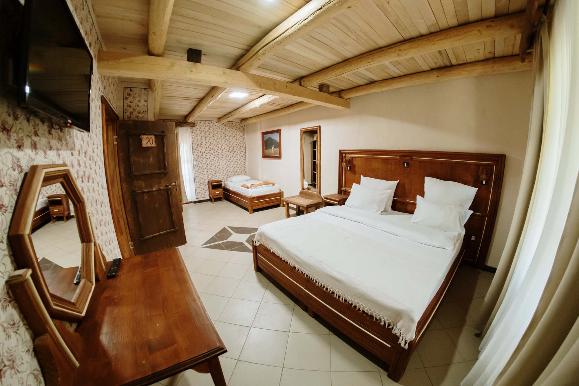 Rtanj, zimovanje, smeštaj, Etno hotel Balašević, izgled spavace sobe